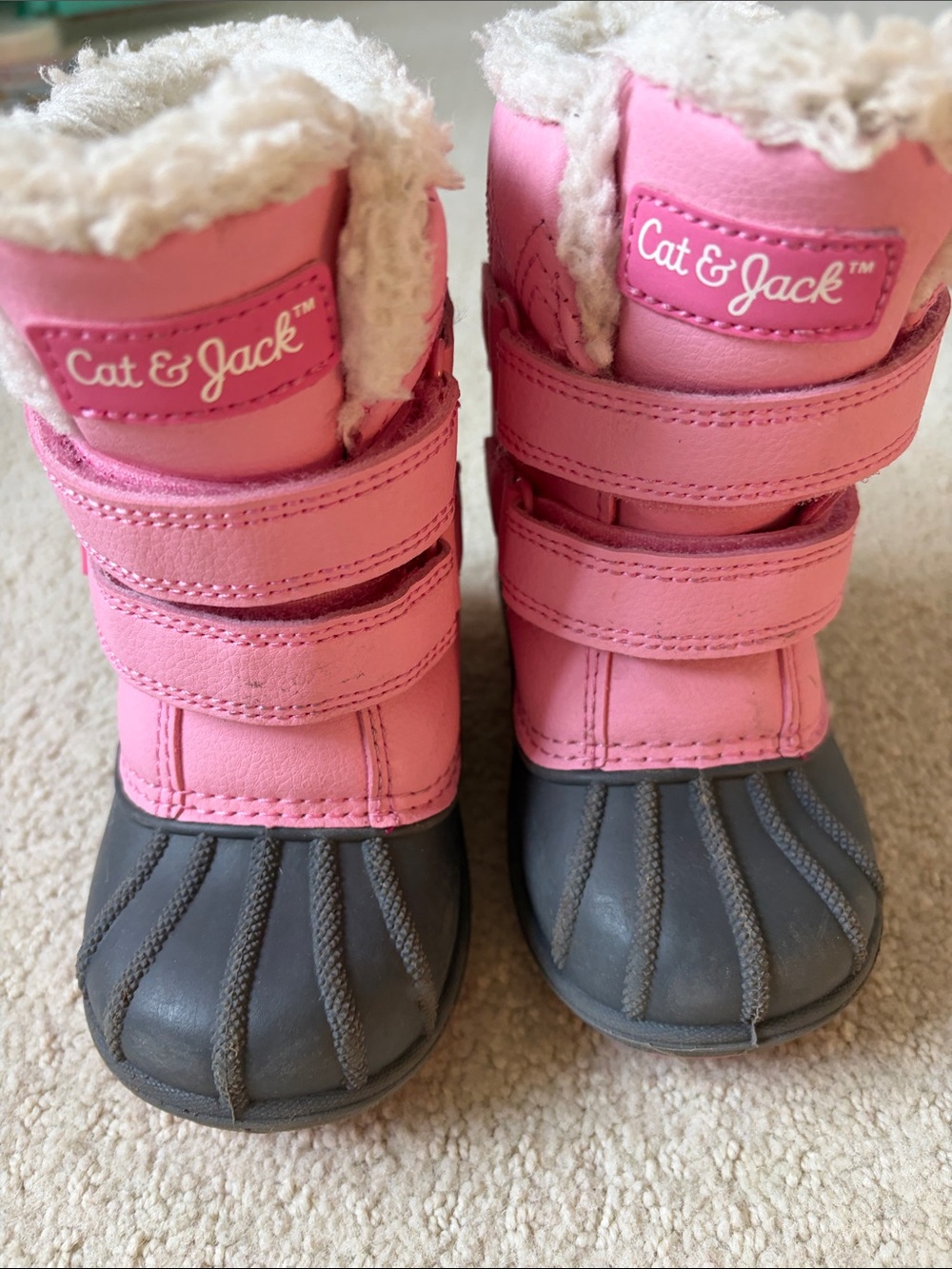 Cat & Jack Pink Winter Boots